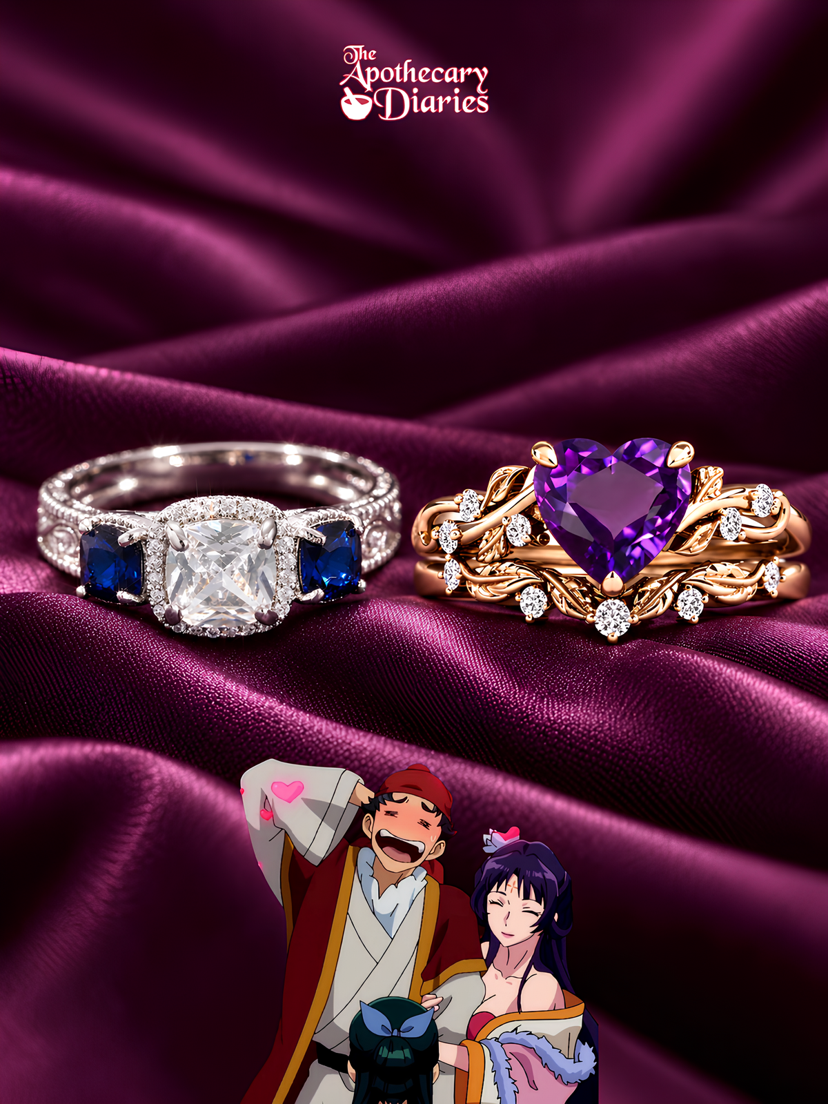 Lihaku and Pairin Couple Rings