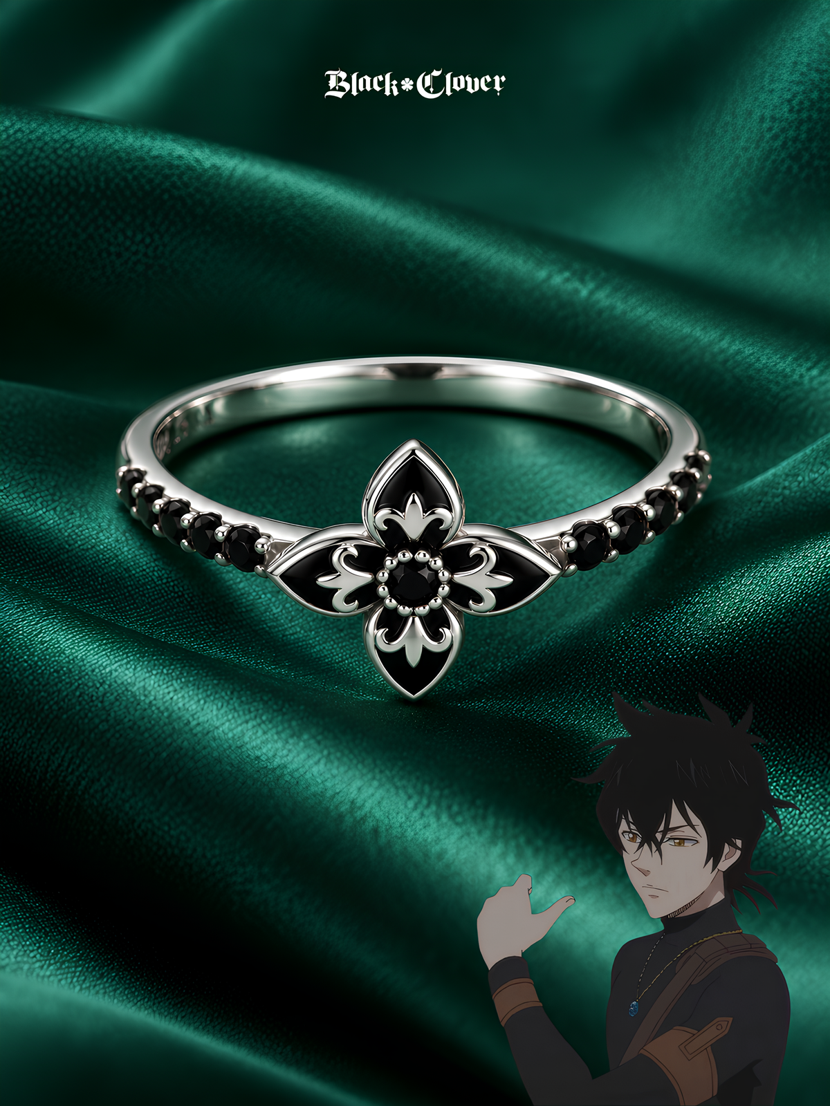 Yuno Grimoire Clover Ring