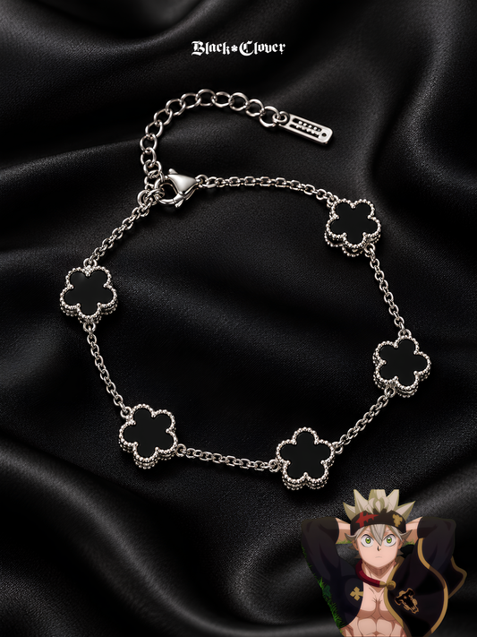 Asta Black Clover Bracelet