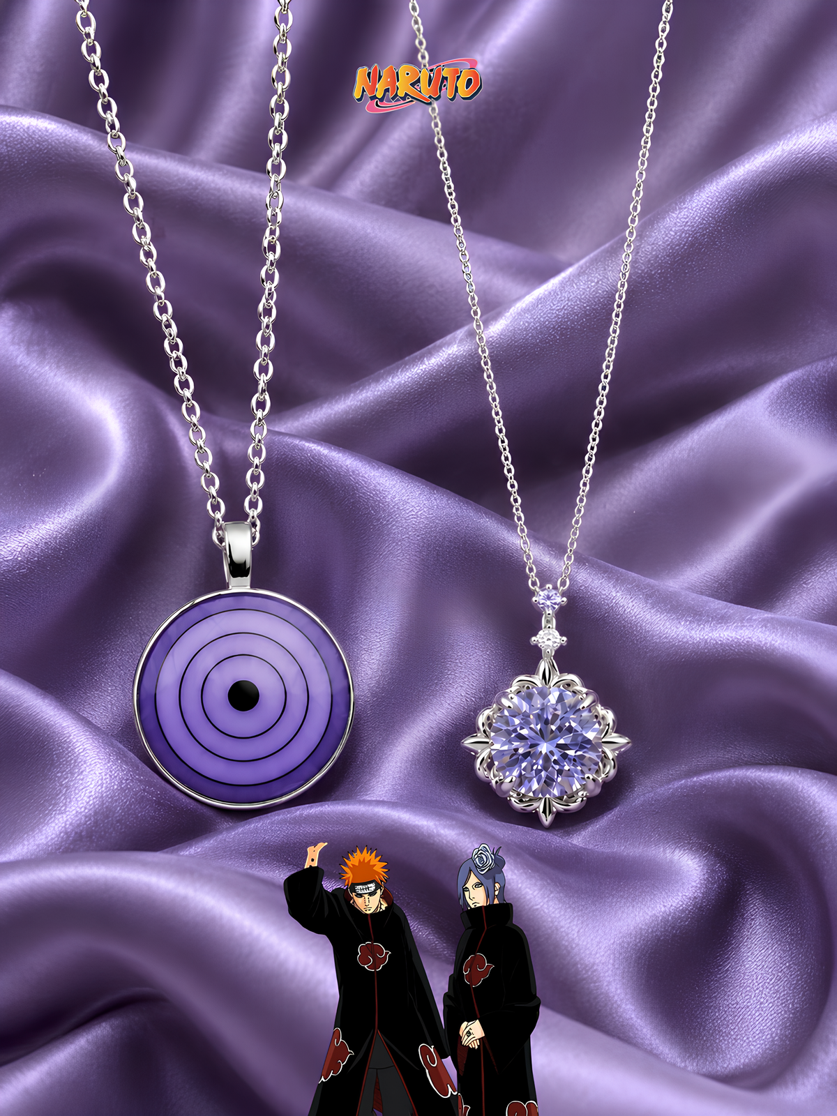Pain and Konan Matching Necklaces