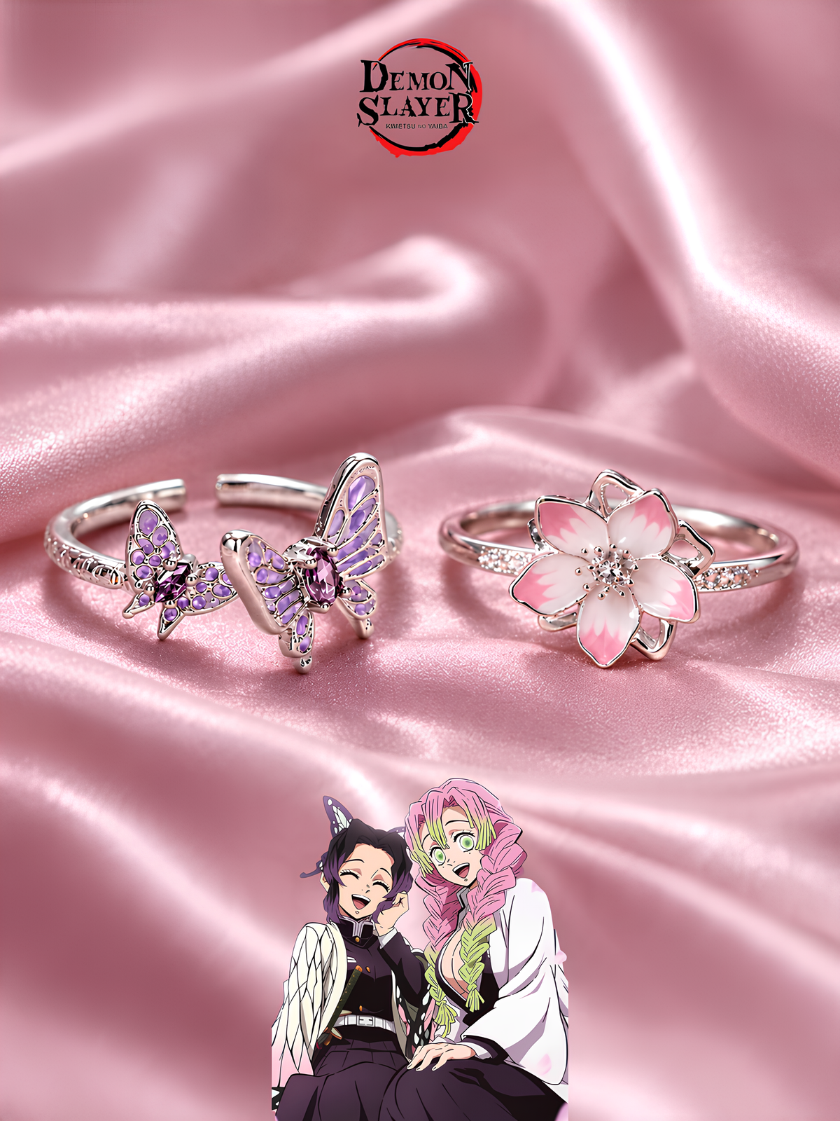 Shinobu and Mitsuri Matching Rings