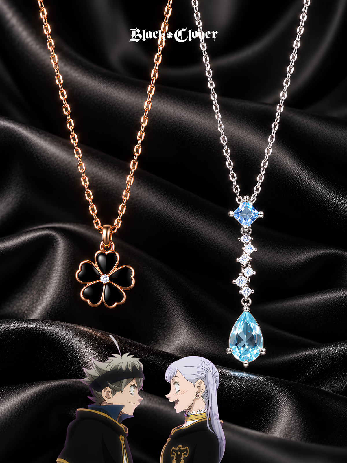 Asta and Noelle Couple Necklaces