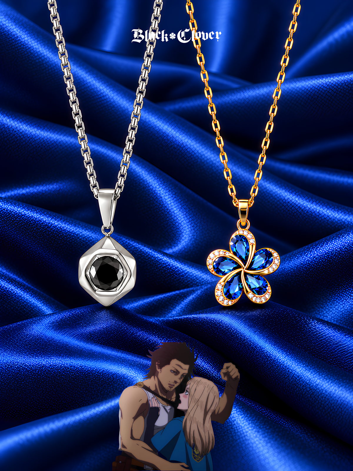Yami and Charlotte Couple Necklaces