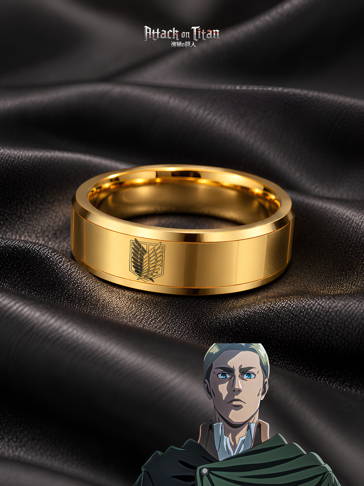 Erwin Commander's Wings Ring