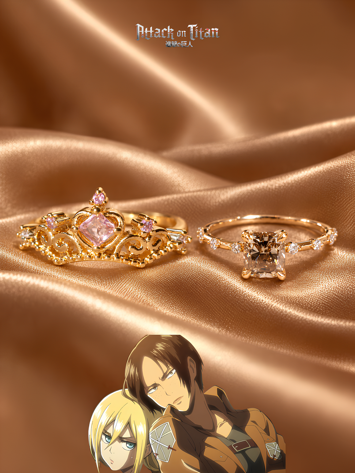 Historia and Ymir Couple Rings