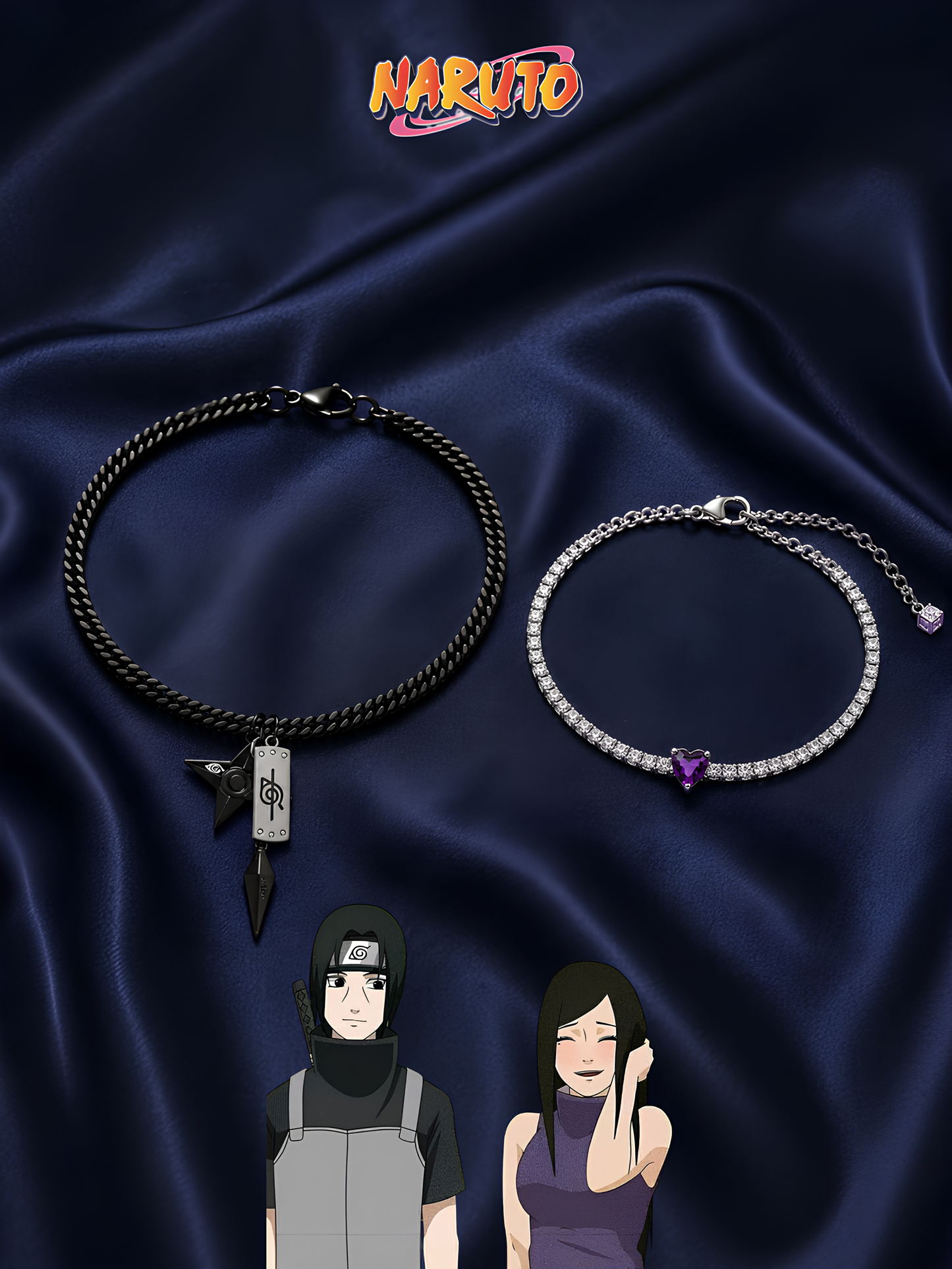Itachi and Izumi Couple Bracelets