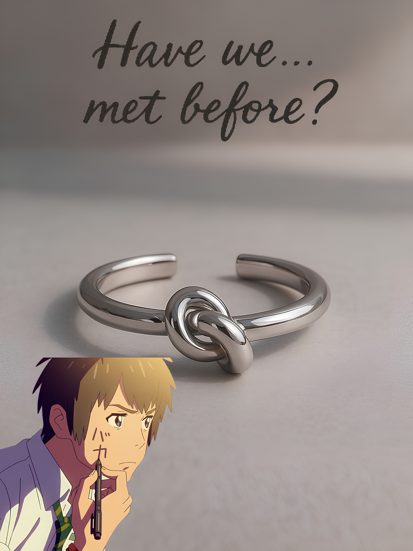 Taki and Mitsuha Couple Rings